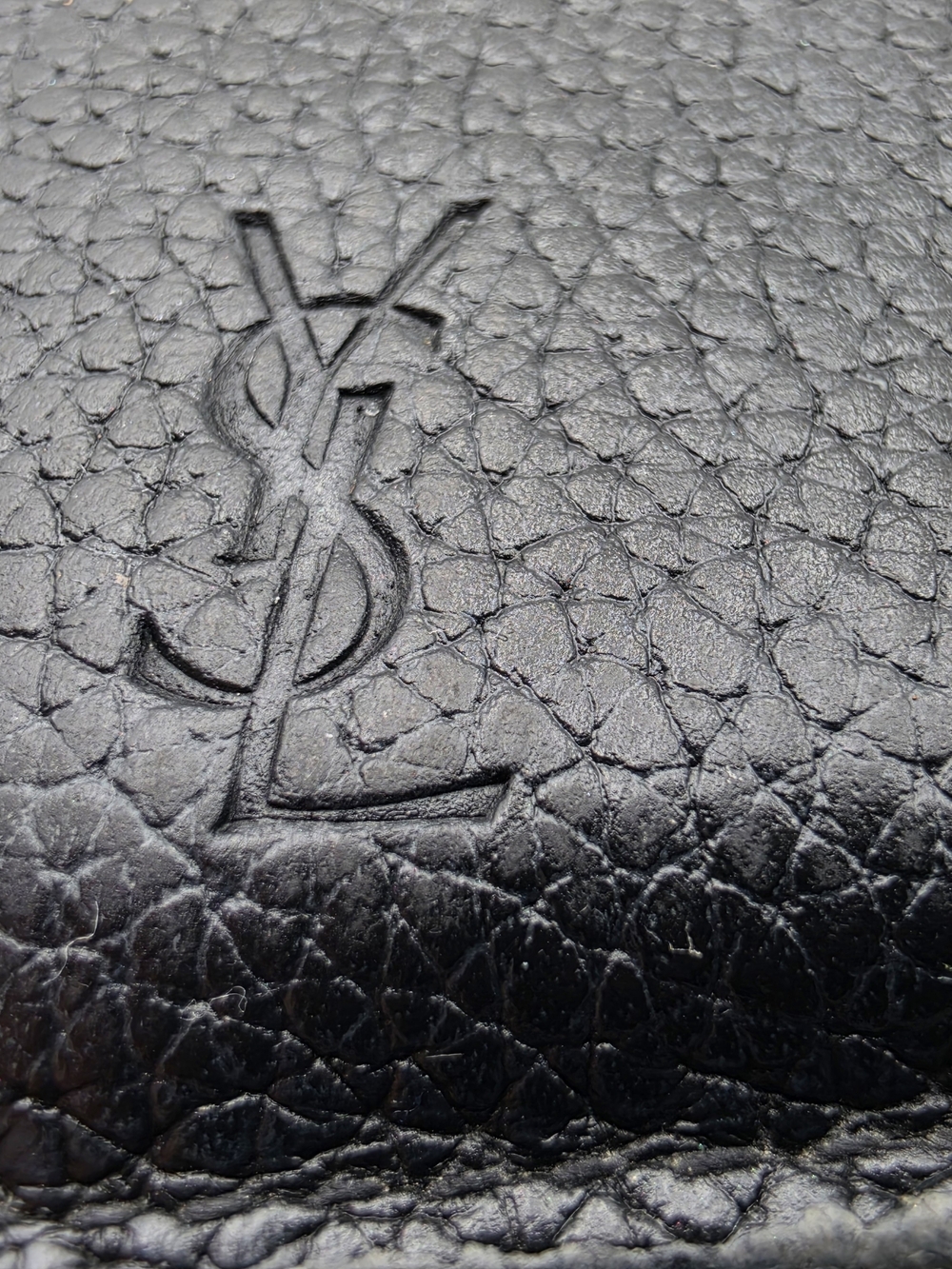 Yves Saint Laurent Black Leather Card Holder Pouch. Authentic.!!! - Picture 15 of 16
